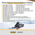 Wheel Assembly for Polaris Snowmobile Rush INDY SwitchBack 600 800 850