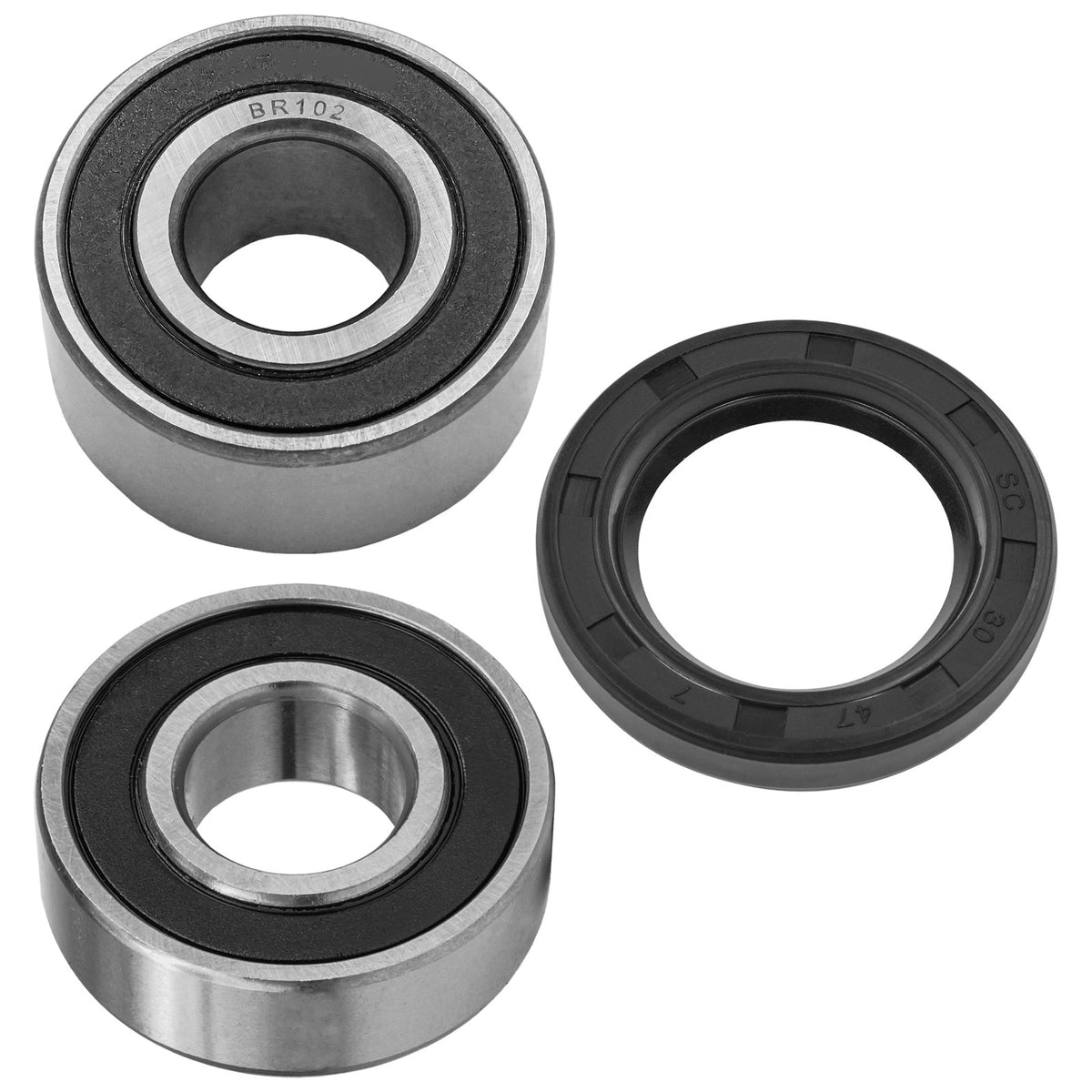 Rear Wheel Ball Bearings Seals Kit for Honda GL1500CT Valkyrie Tour (1997–2000)