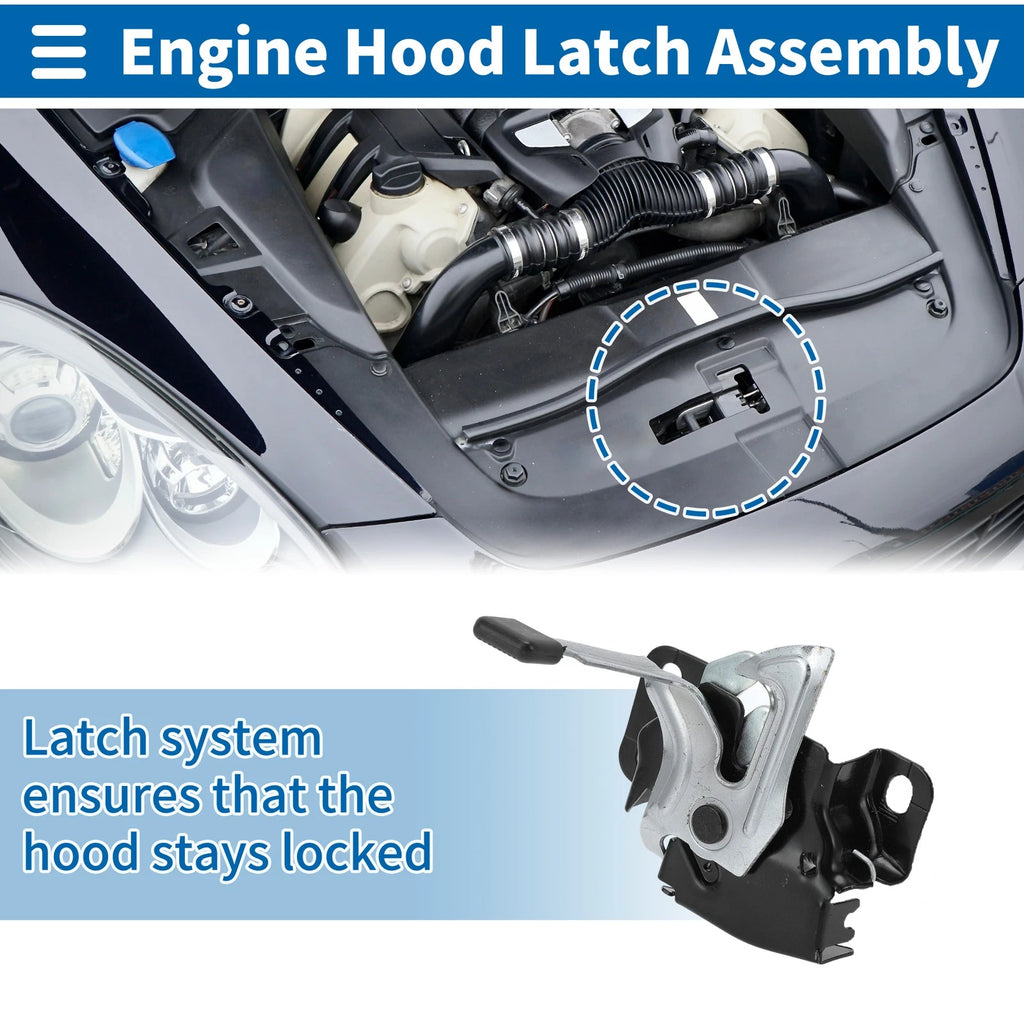 Hood Latch Assembly for Honda Civic (2004–2005) Front 1 Pc