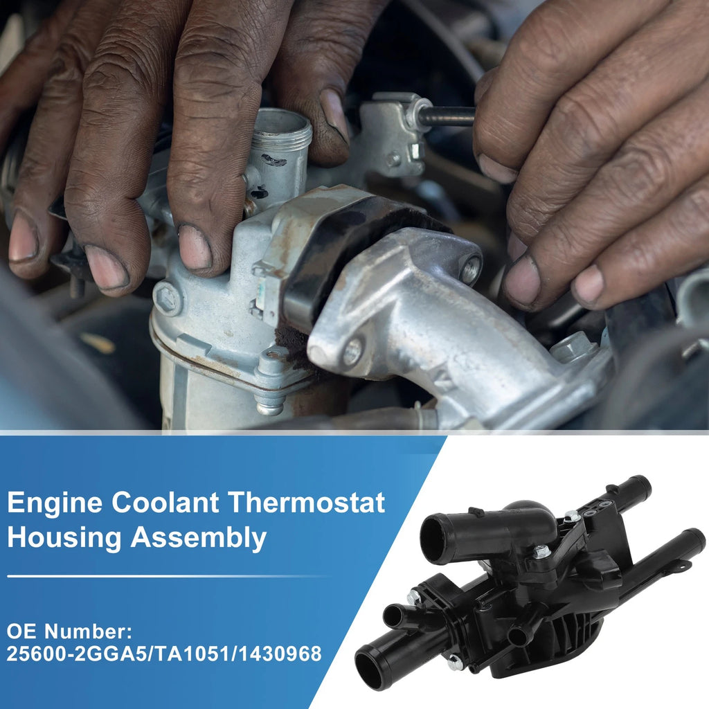 Coolant Thermostat Housing Assembly Replacement for Hyundai Santa Fe (2019–2020)