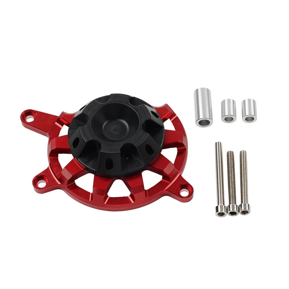 Engine Case Slider Protector Cover for Honda CB650F (2014–2018) Red