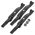 Deck Blade and Nut Replacement for Troy Bilt Mustang RZT 50 (2015–2019)