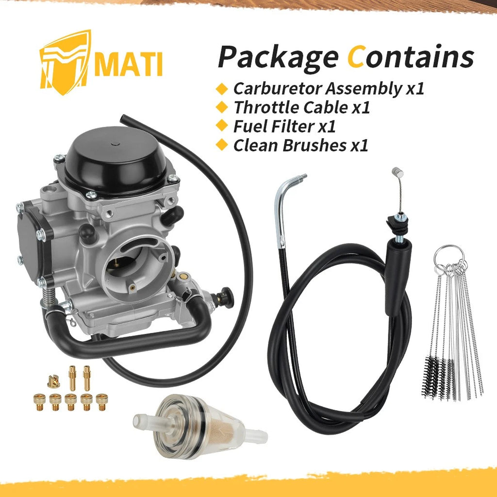 Carburetor & Throttle Cable for Arctic Cat 500 4X4 (1998–2000) 0470-361