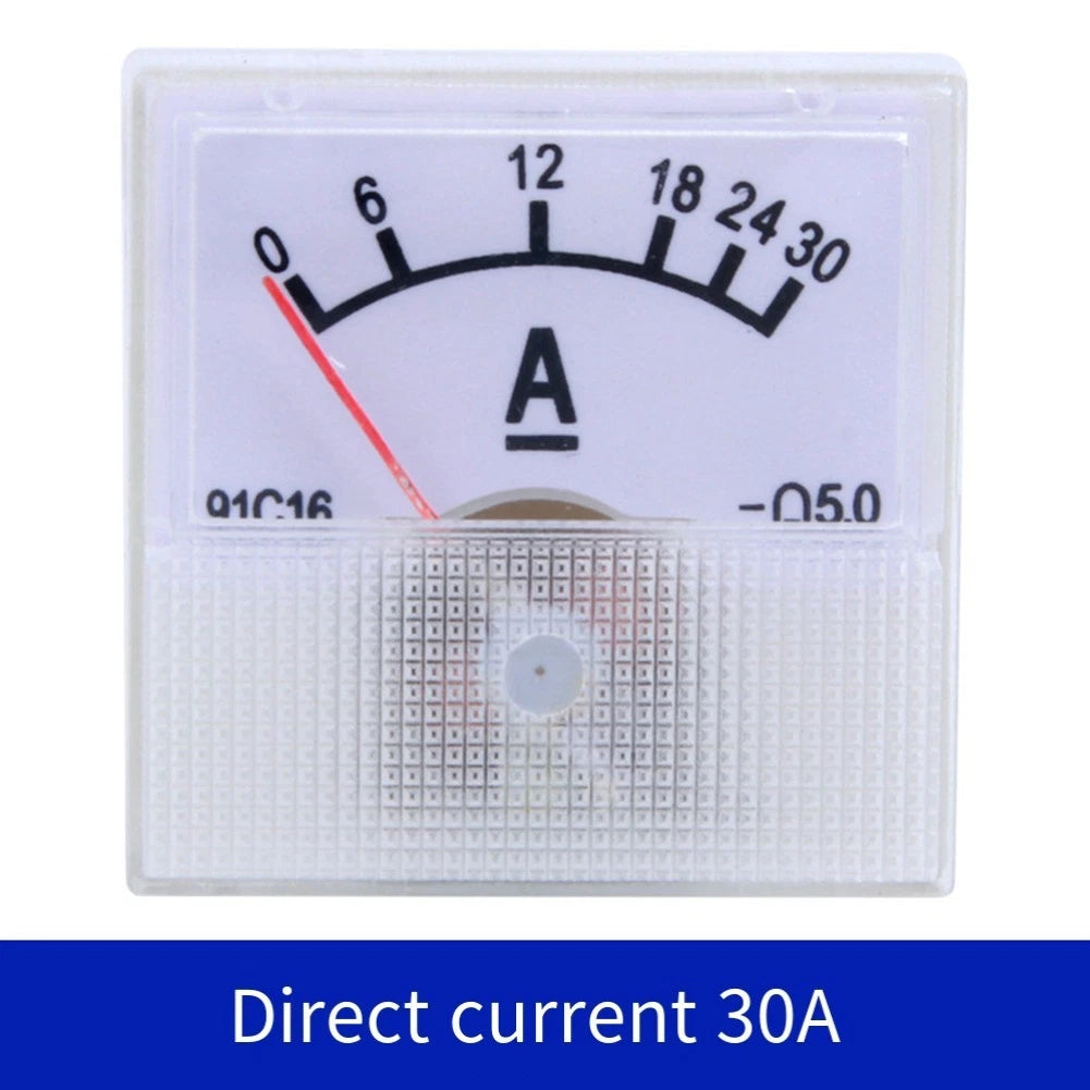 Analog DC Current Meter for Industrial Electrical Use (91C16)