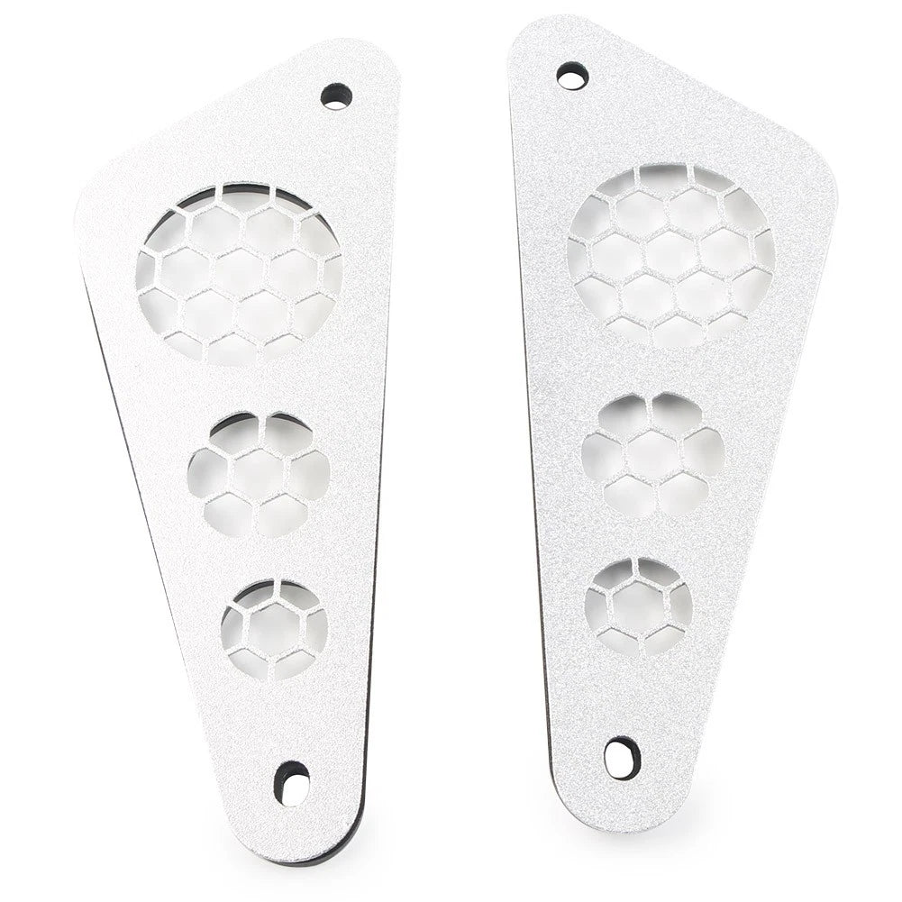 Set of 2 Rear Silver Panel Guards for Yamaha XSR155 (2019–2022)