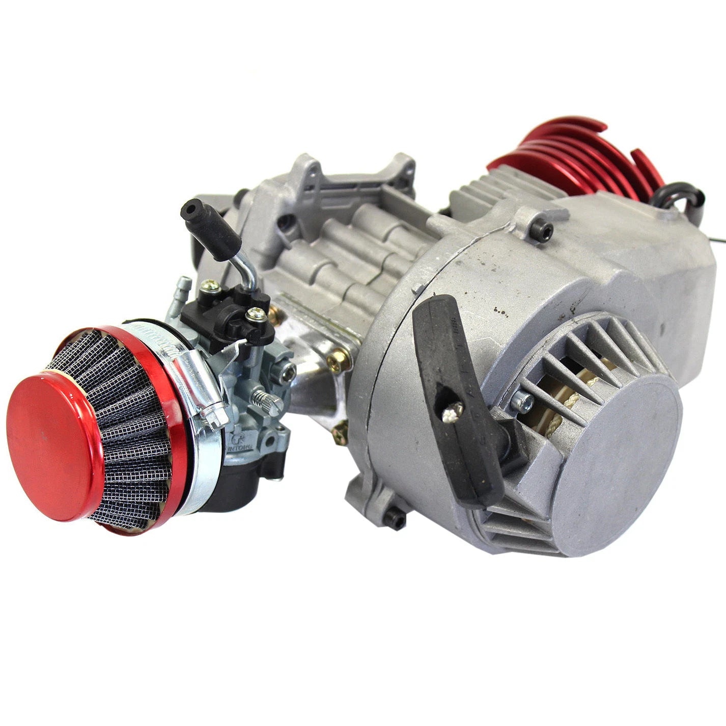 49cc 2-Stroke Engine Motor for Mini Bike Scooter ATV (Red)