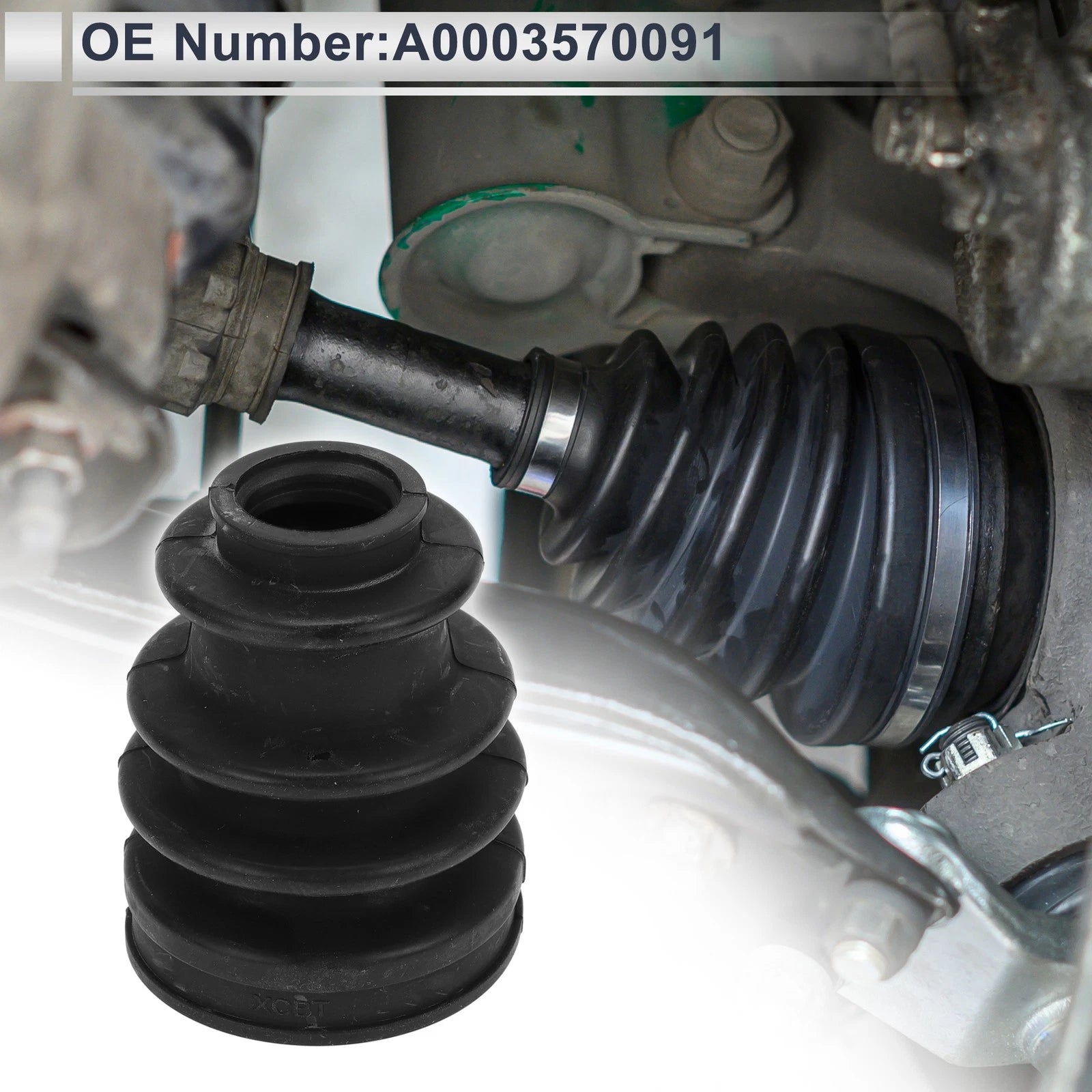 Outer CV Joint Boot Kit with Clamps for Mercedes-Benz C-Class (1960–1963)