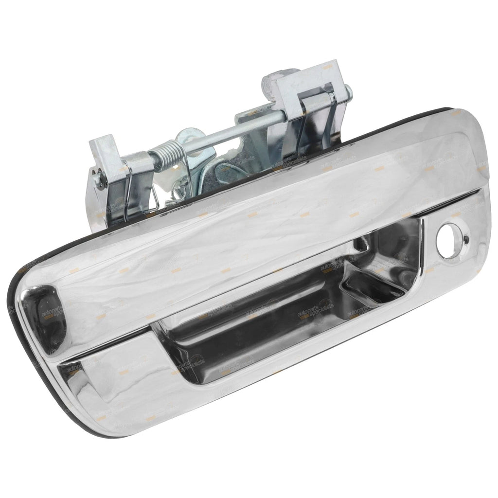 Chrome Tailgate Handle with Key Hole for Isuzu D-Max (2008–2012)