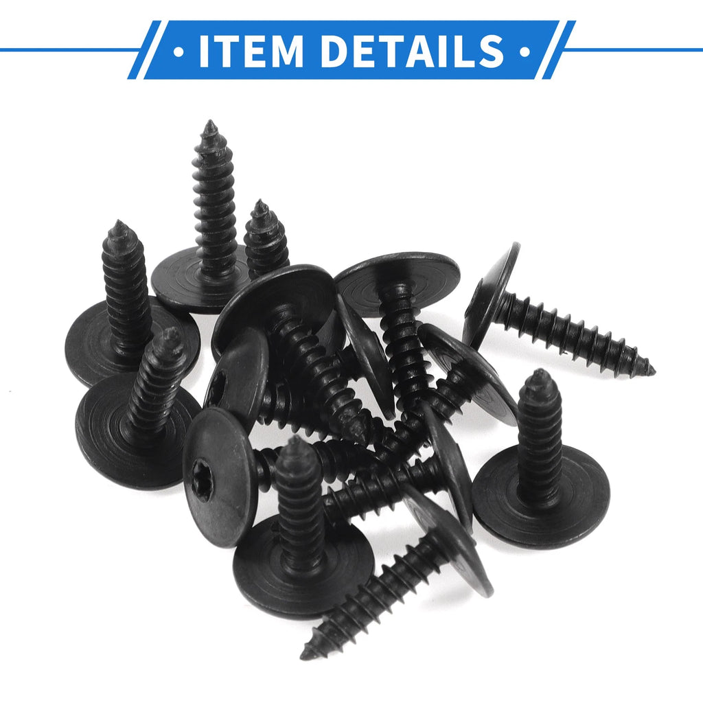 Car Fender Liner Splash Shield Screw Kit for Audi A4 (1996–2016)