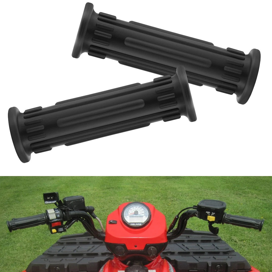 Handlebar Grips for Polaris Trail Boss 250 300 325 330 350 (1990–2005)