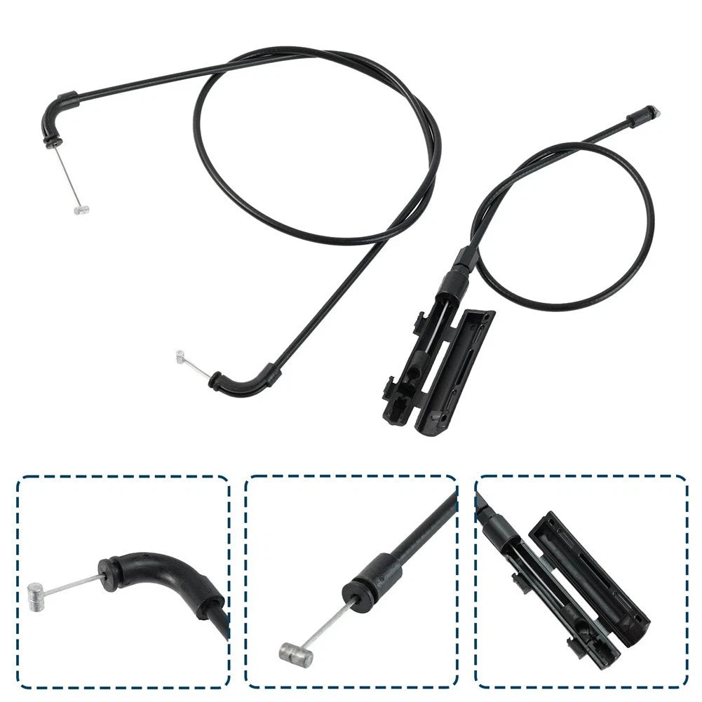 3X Engine Hood Release Cable for BMW 740i 745i 750i 760i (2002–2008)