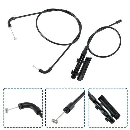 3X Engine Hood Release Cable for BMW 740i 745i 750i 760i (2002–2008)