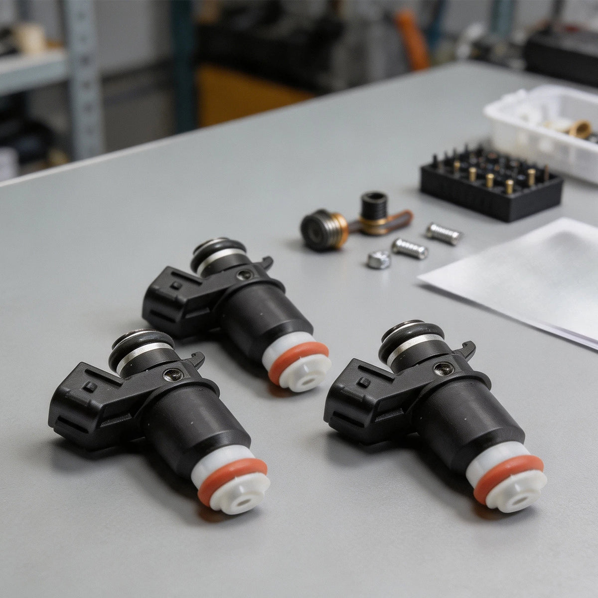 Pack of 3 Enhanced Performance Fuel Injectors for Mercury Outboards