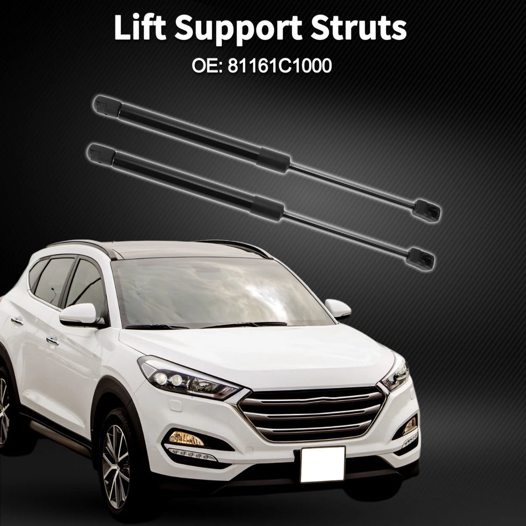 Front Hood Lift Supports Struts Replacement for Hyundai Sonata (2015–2017)