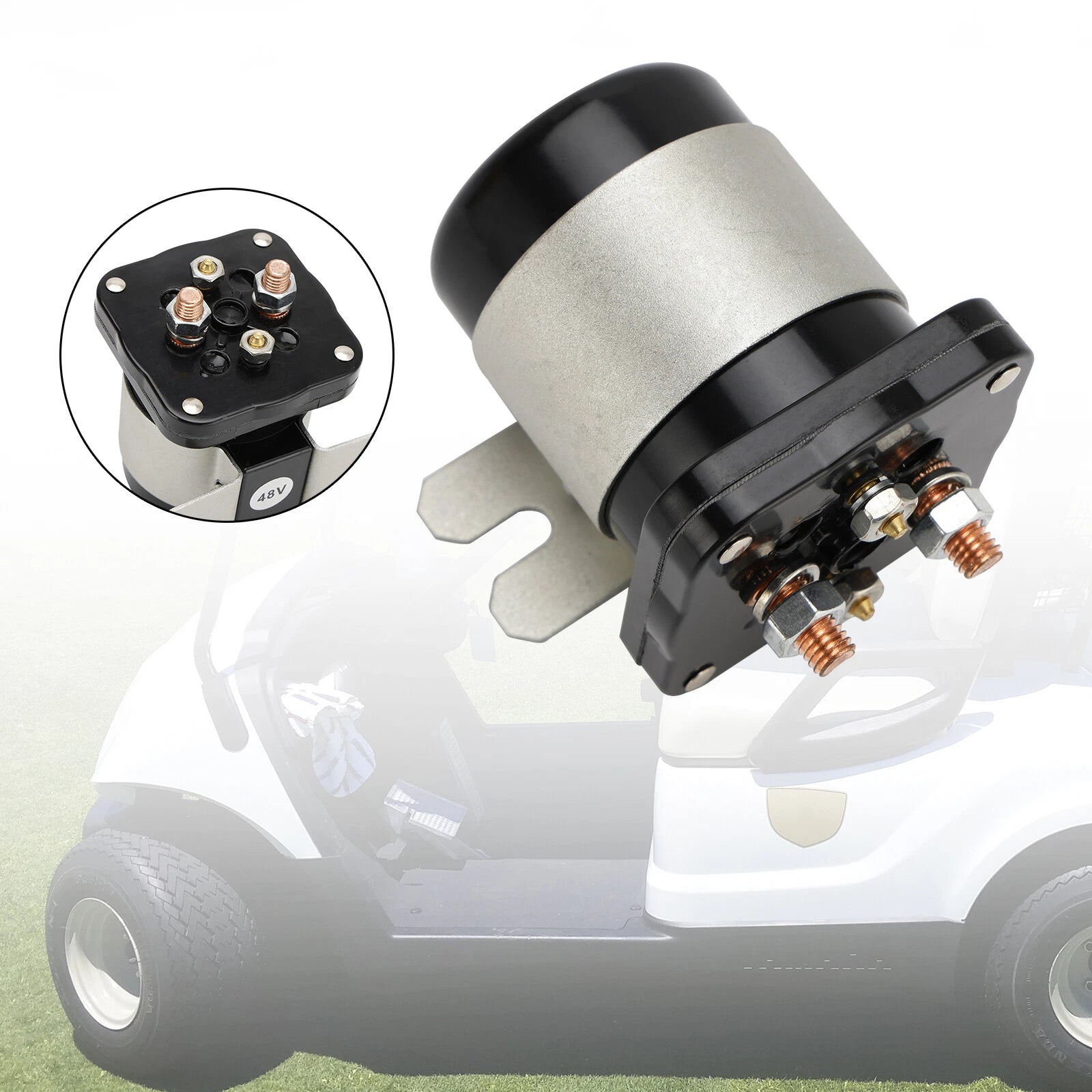 48V Starter Solenoid for E-Z-GO, Club Car, Yamaha G19-G27, T9