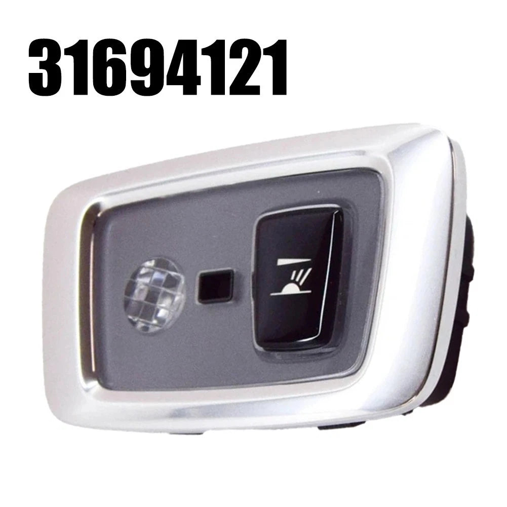 Black Roof Reading Light for Volvo XC60 XC90 (2018–2023) Left Side