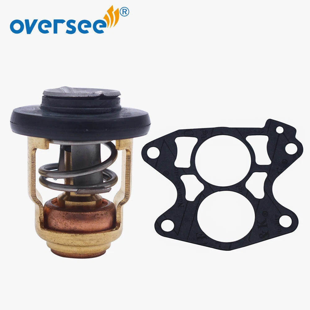 50 Degree Thermostat Kit with Gasket for Yamaha 15-115-130-220HP (1990–2023)