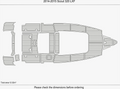 EVA Pads for Scout 320 LXF (2015) - Faux Teak Flooring Mat
