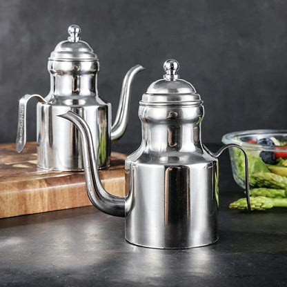 Steel Oil Vinegar Dispenser for Kitchen (1pc)
