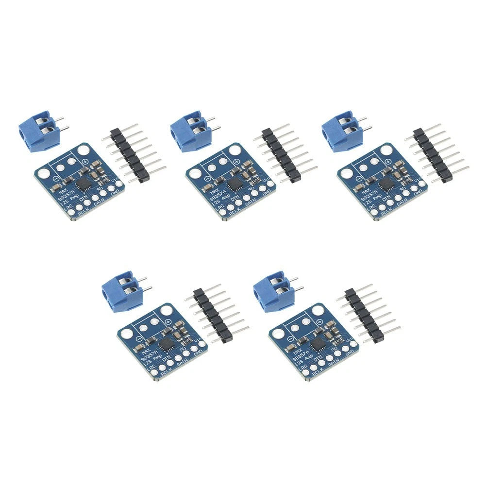 5pcs MAX98357 I2S Class D 3W Amplifier for Raspberry Pi Projects