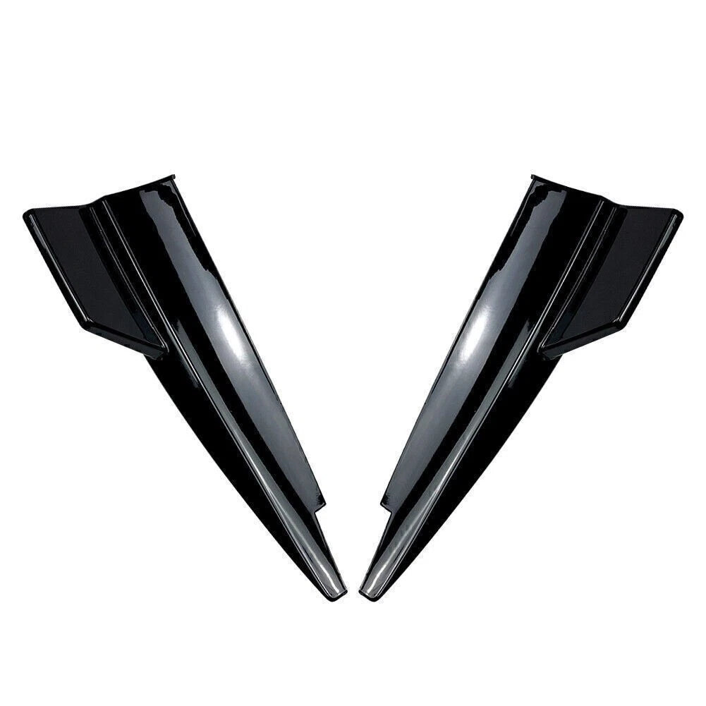 Rear Bumper Canard Vent Kit for Mercedes Benz CLA-Class C117 (2013–2019) Black