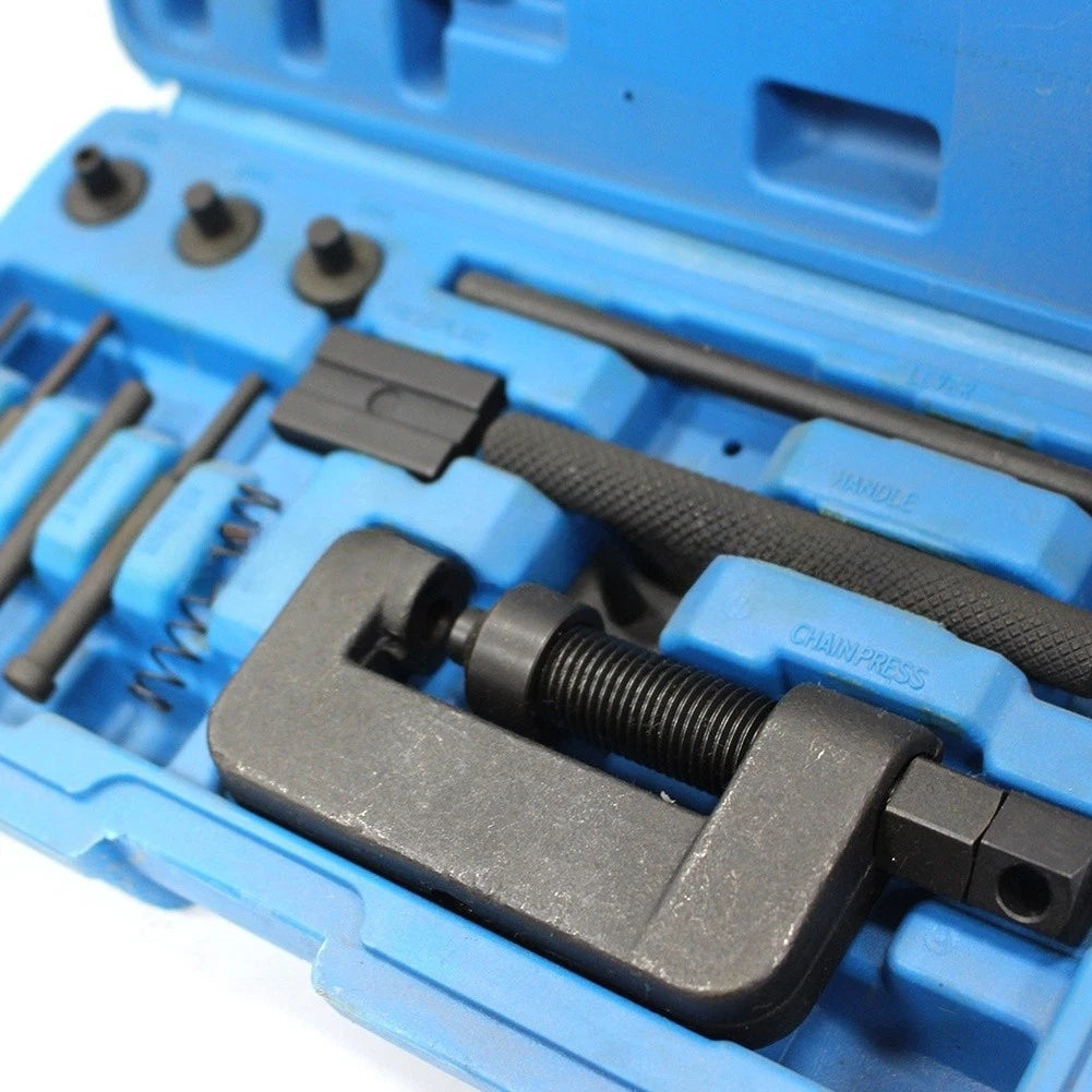 13-Piece Chain Breaking Tool for Motorcycle, Car, ATV