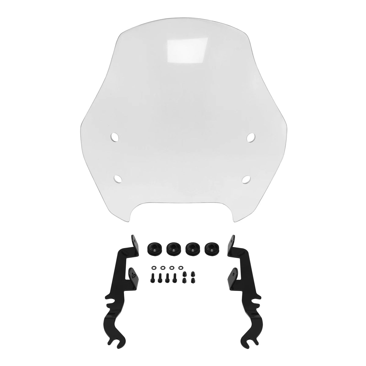 Clear Windshield & Bracket Clamps for Harley Sportster S RH1250S (2021–2025)