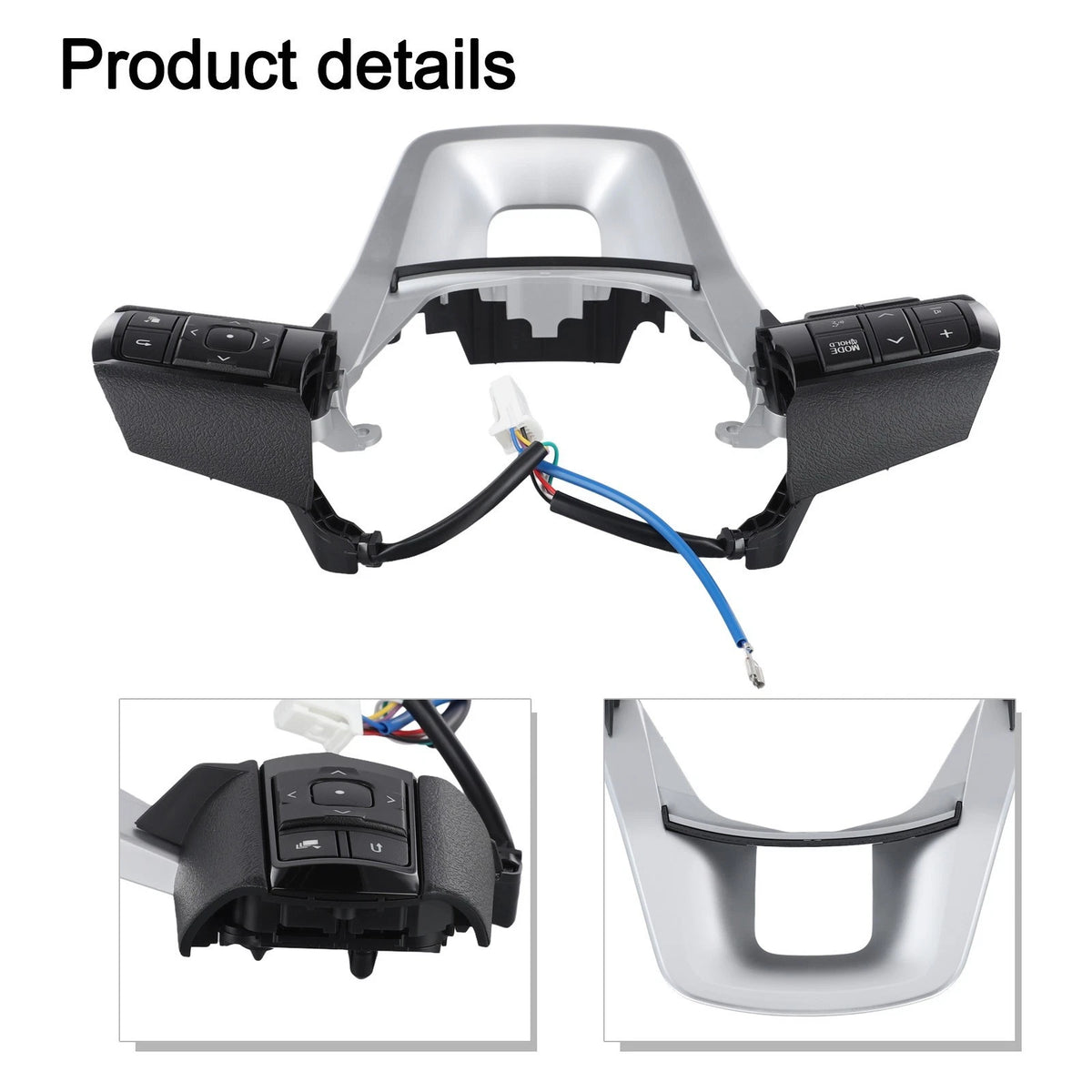 Steering Wheel Switch Button for Toyota Hilux Fortuner (Direct Installation)