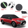 SUV Half Body Cover 190T for All Weather Protection (Universal Fit)