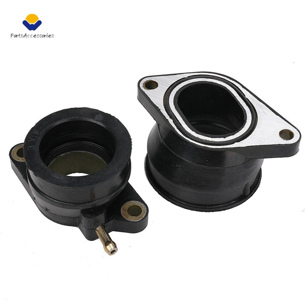 Set of 2 Carburetor Intake Manifold Boots for Yamaha Raptor 660 (2001–2005)