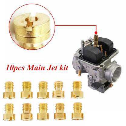 Set of 10 Main Jets for Simson Spatz Schwalbe Carburetor 5mm