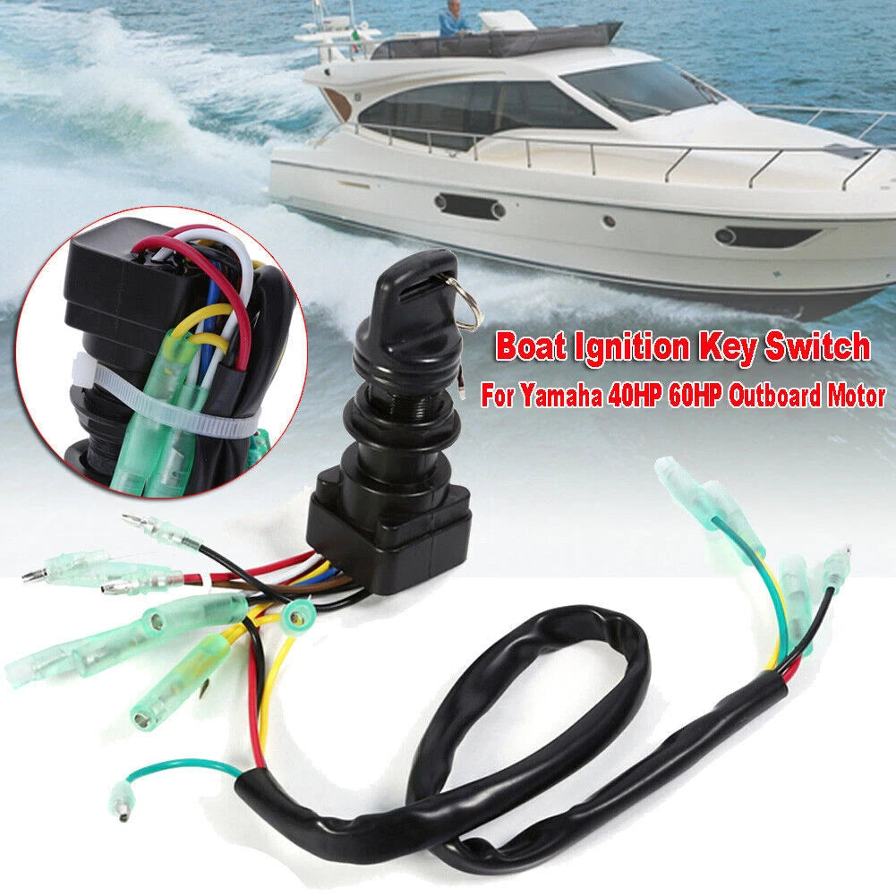 Ignition Switch Main Key Set for Yamaha Outboard (703-82510-43-00)