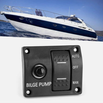 3 Way Bilge Pump Switch for Boating and Camping