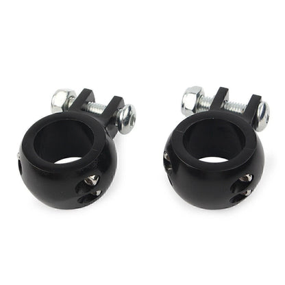1-1/4" Engine Crash Bar Foot Peg Mount Bracket for Harley Universal