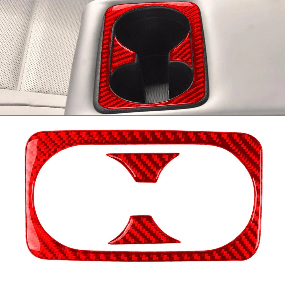 3X Rear Armrest Cup Holder Trim for Kia Stinger (2018–2023)