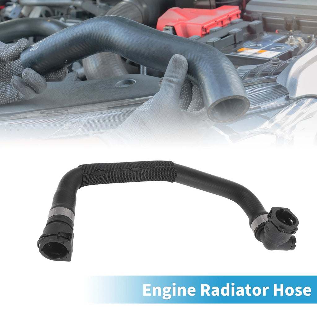 Engine Radiator Hose Replacement for BMW 228i 2.0L (2014–2016) Rubber Black