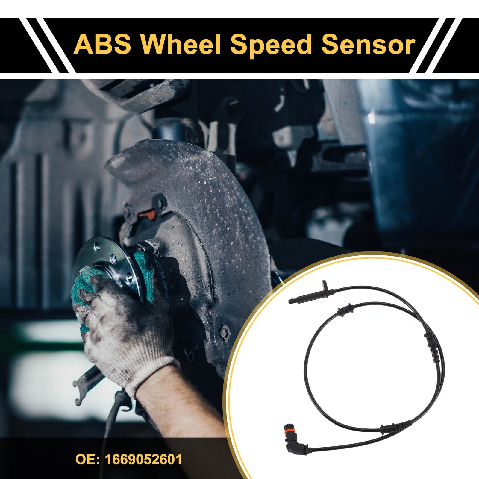 ABS Wheel Speed Sensor Replacement for Mercedes-Benz GLE63 AMG (2016–2020)