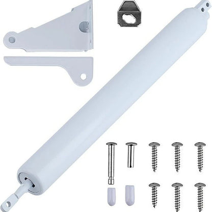Adjustable Pneumatic Door Closer for Screen Storm Doors (Hold Open Function)