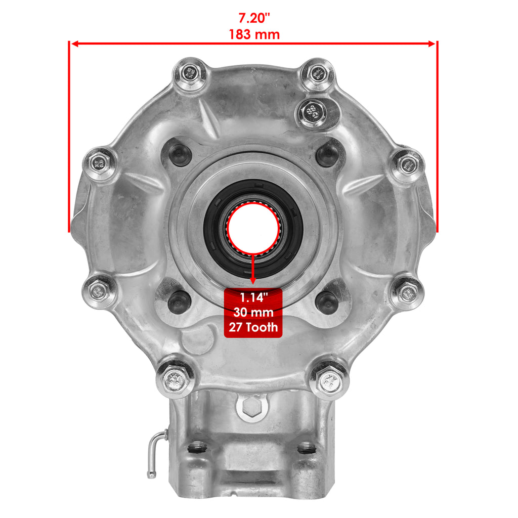 Caltric Rear Differential Assembly for Honda Rancher 350 TRX350TE (2000–2006)