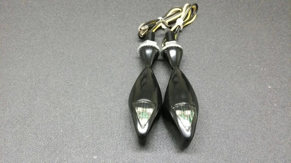 Universal Motorcycle 14 Smoke LED Turn Signal Indicators Blinker Lights