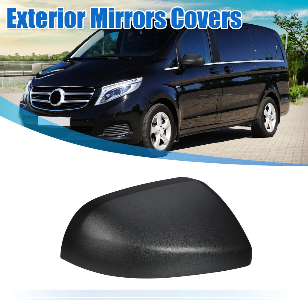 Matte Black Rearview Mirror Cap Right Side for Mercedes Vito W447 (2014–2020)