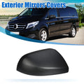 Matte Black Rearview Mirror Cap Right Side for Mercedes Vito W447 (2014–2020)