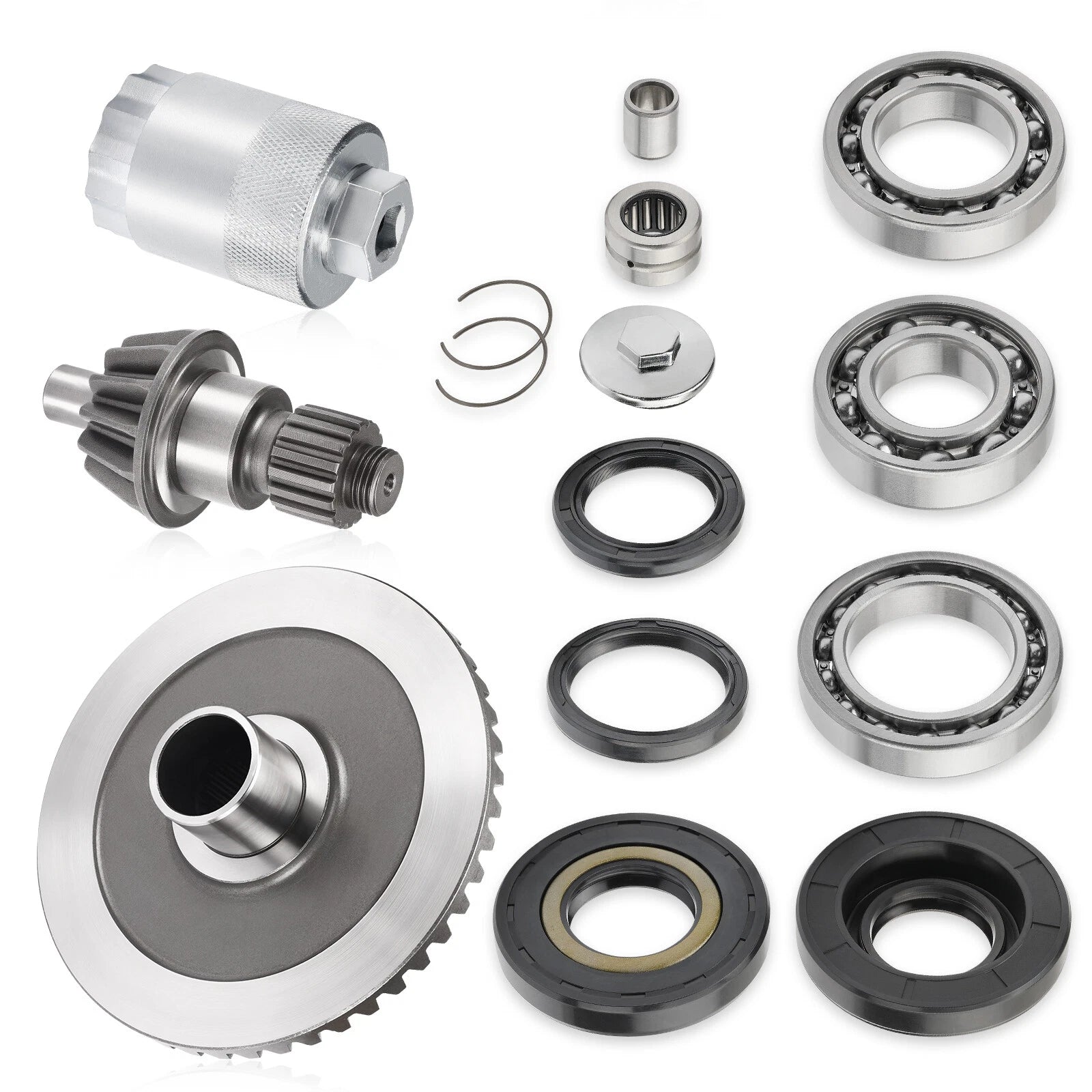 Final Drive Gear w/ Bearing Seal Kit for Honda Rancher TRX350 (2000–2006)