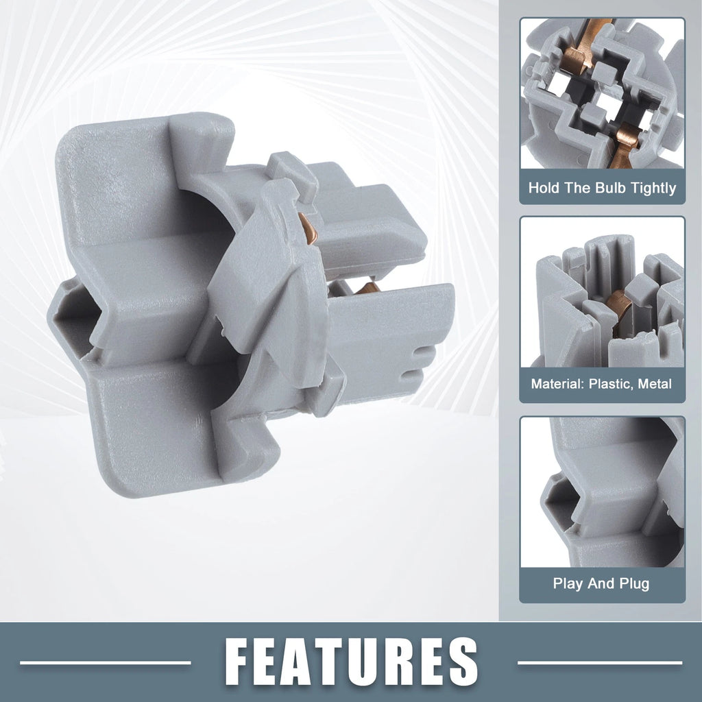 Auto Light Bulb Socket Replacement for Toyota Yaris 2007–2016