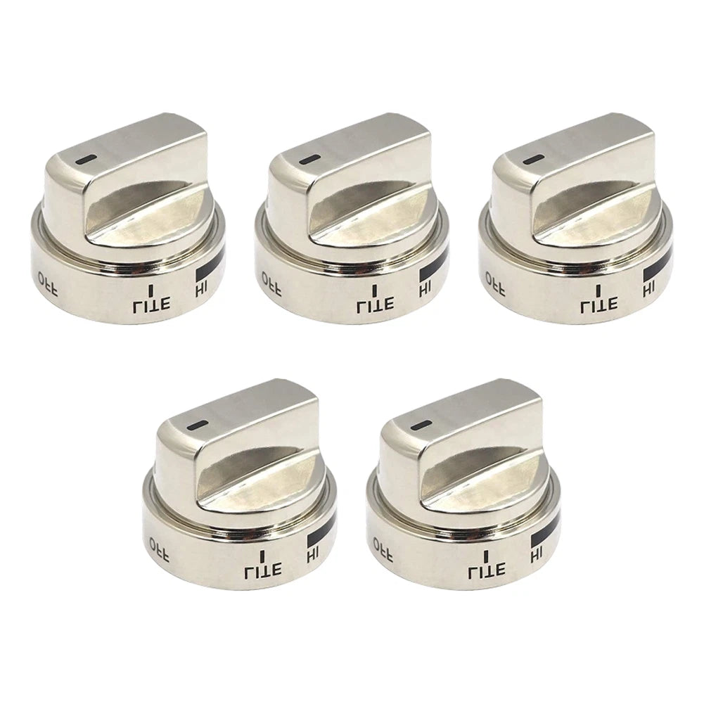 High Temp Resistant Metal Knobs for Oven and Stovetop (Direct Replacement)