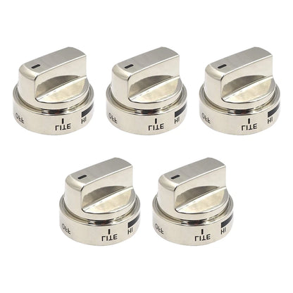 High Temp Resistant Metal Knobs for Oven and Stovetop (Direct Replacement)