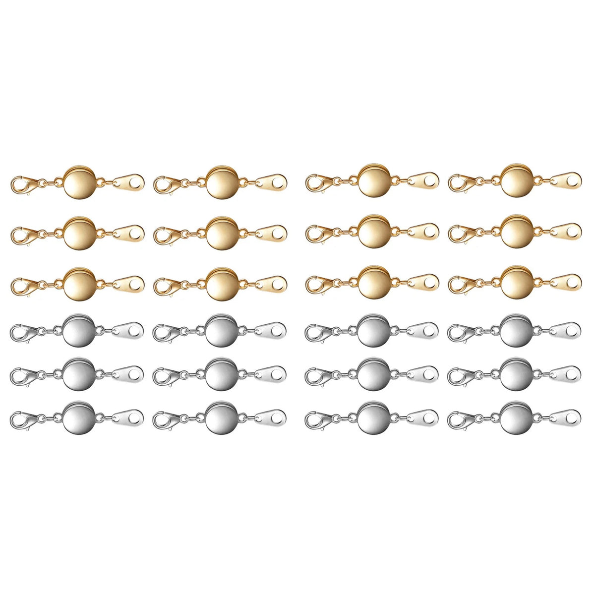Magnetic Extension Chain Clasp for Necklace Bracelet Jewelry Deco