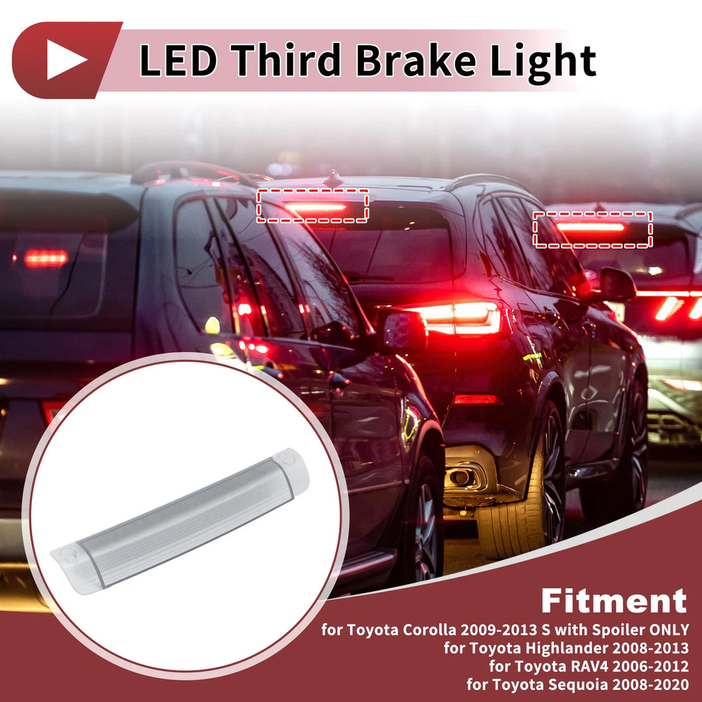 High Mounted LED Third Brake Light for Toyota Corolla (2009–2013)