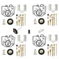4X Carburetor Repair Rebuild Kit for Honda CB400T Hawk 400 (1980–1981)