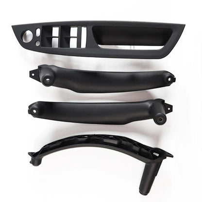 4X Inside Door Pull Handle Switch Panel Trim for BMW X5 E70 X6 E71 E72 (2008–2013)